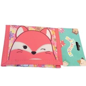 NEW Squishmallows Fifi the Fox Wallet